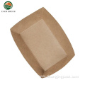 Craft Paper Boat Box Shape Kraft Paper Container